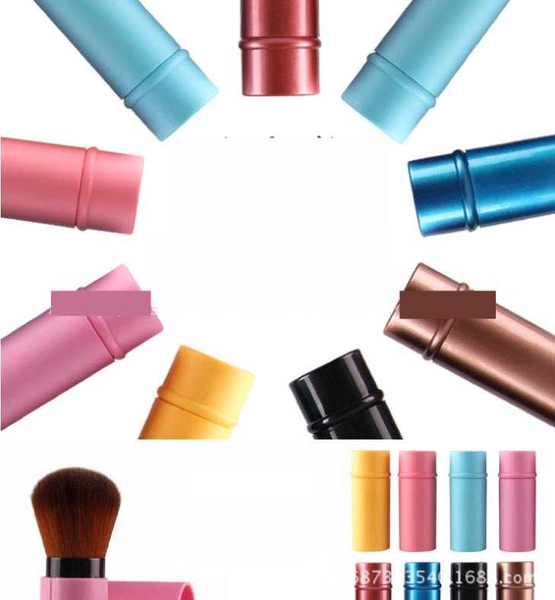 

1pc/set round retractable beauty blush brush multi-function manicure cosmetic tools mag1909