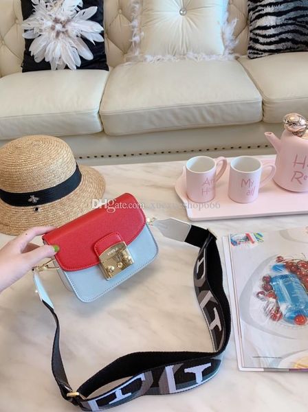 

female shoulder bag messenger bag wide shoulder strap color matching women shoulder bag crossbody ladies famous designer handbags cross body