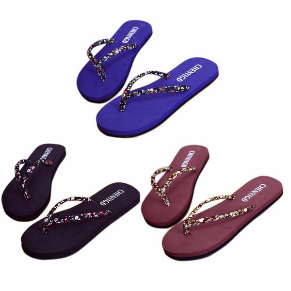 

thinkthendo summer beach flip flops sandals women's slippers female flat sandals flip flops, Black