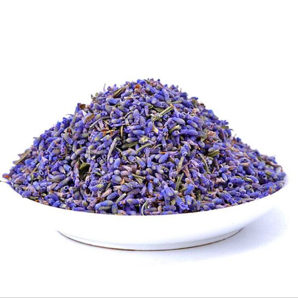 

100g/pack natural lavender dried flower head fill the sachet pillow home fragrance