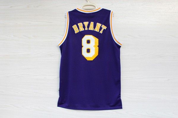 

Лос Анджелес Лейкерс Джерси 8 Коби Брайант майки баскетбольная Майка Митчелл Несс желтый Новичок свингмен без рукавов 1446
