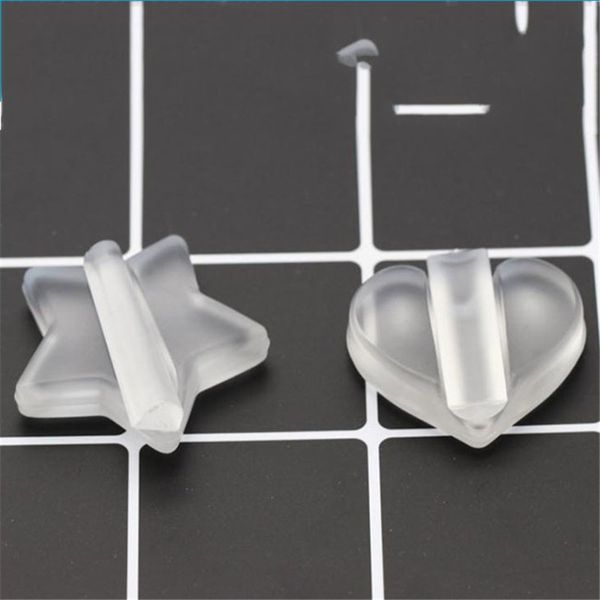 

1set metal frame bending acrylic transparent radian bar nail art tools artlalic heart base professional embossed mold nail tools, White