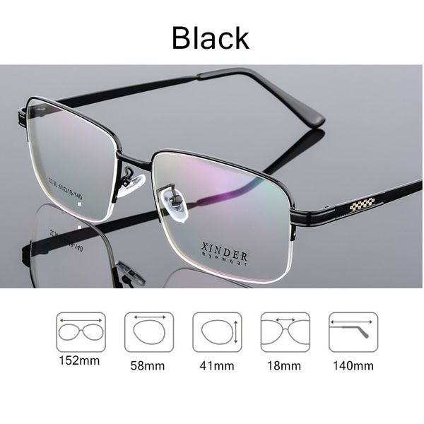 

wholesale-alloy eyeglasses man ultra light weight optical myopia glasses frames for male eyewear spectacles q139, Silver