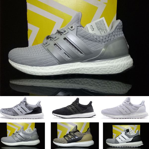 

new arrival ultra b00st 3.0 4.0 running shoes men women triple black white cny oreo blue 3.0 primeknit sports sneakers