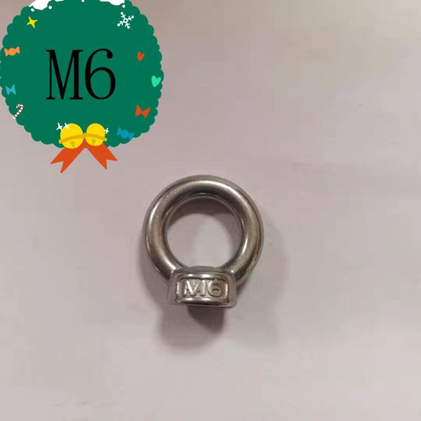 

4 pcs all size stainless steel 304 eye nut lifting eye nut female thread m6