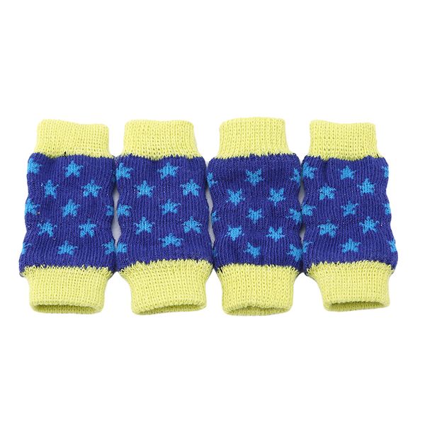 

4pcs/set new pet socks cover joint protection dog warm knee protector anti-skid pet leg warmer pet supplies
