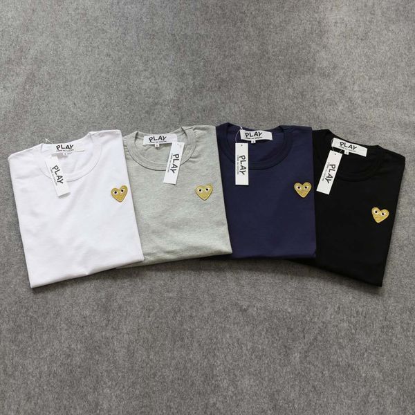 

Men red heart cdg play tee comme de garcon love heart tee men women cotton fa hion new tyle hort leeve t hirt 002, White;black
