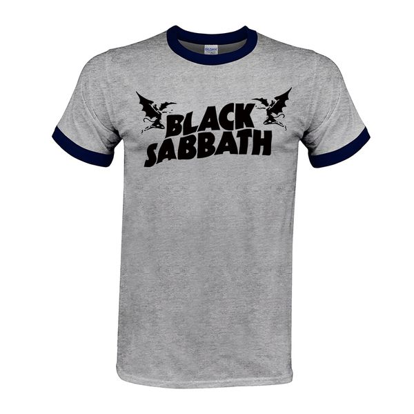 

2019 cool great t-shirt mens black sabbath us tour heavy metal men cozy t shirt raglan sleeve crewneck cotton group tee, White;black