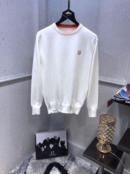 

winter wool blends mens sweaters mens knitwear hoodies sweatshirt mens pullover 641e*5982sanxun7, White;black