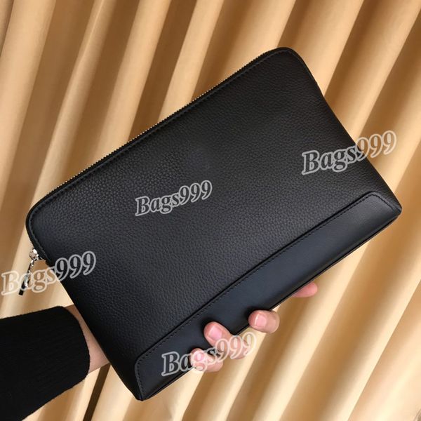 

men genuine leather long clutch wallets briefcases business handbag zipper cowhide wristlet card wallets men's totes bag clutch bag wit, Red;black