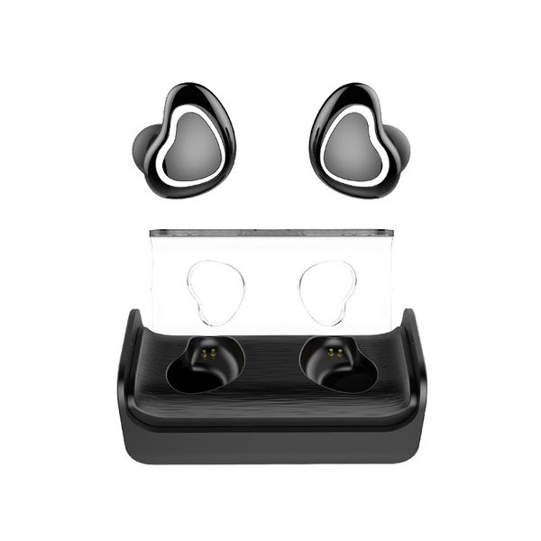 

true wireless earbuds with strong bluetooth 5.0 waterproof tws stereo headphones in-ear headset with deep bass for sport two earphones