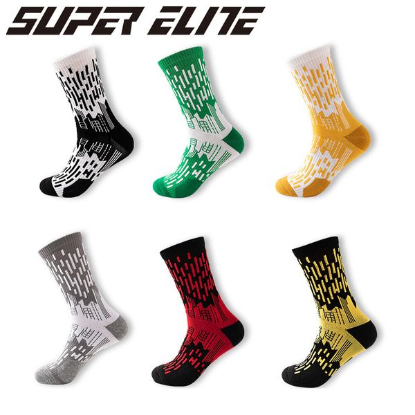 

sports socks 2021 cycling long thermal cotton basketball running winter basket tennis ski hiking athletic men sock discount, Black