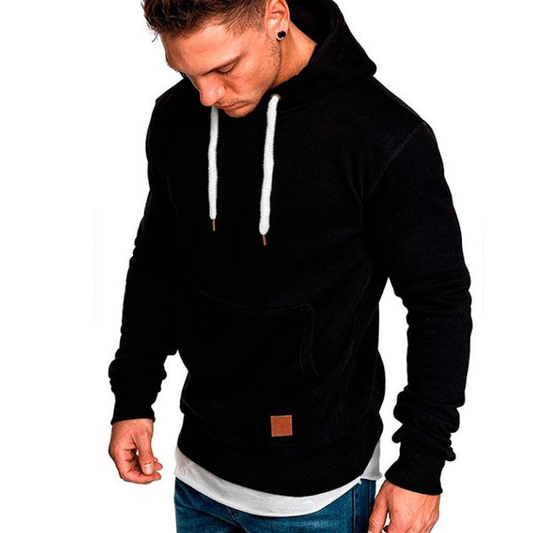 

mens designer sports hoodies fashion colorful sweatshirt casual luxury winter woodproof pullover casual clothing, Black