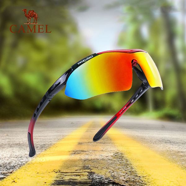 

camel fishing hiking outdoor sun glasses eyewear uv riding driving men women multifunctional night sports