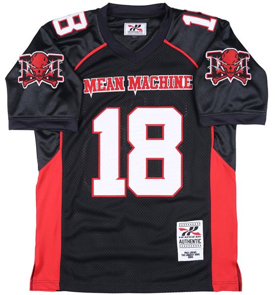 

Mean Machine Crewe Football Jersey The Longest Yard Headgear Movie