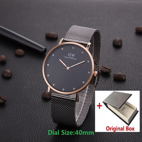 

original box cuff mens diamonds watches women luxury quartz designer lovers' casual watch men dress male simple style ladies wristwatch, Slivery;brown