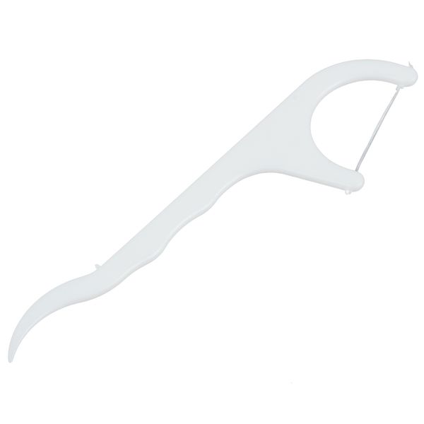 

disposable 50pcs oral teeth clean care floss thread dental flosser plastic tooth picks toothpicks