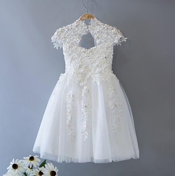 

girl's dresses beaded baby girl dress sequin tulle baptism 1 year birthday party christening gown infant clothing bebes vestido, Red;yellow