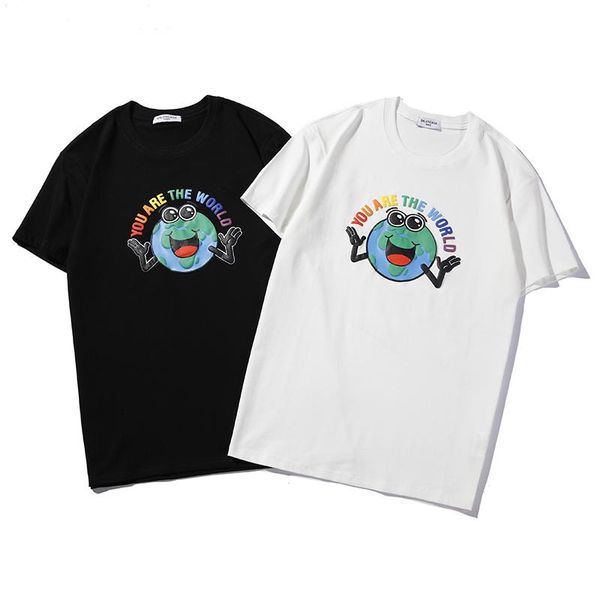 

бренд new bb мужчины женщины t-shirt лето марка top тис 2019 новое прибытие моды streetweat тенниски вскользь unisex тройники, White