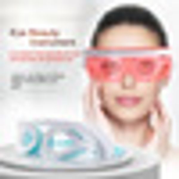 

led beauty eye massager spectrometer compress eye mask