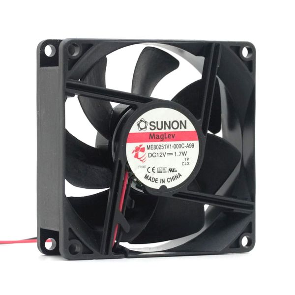 

sunon me80251v1-000c-a99 12v 1.7w 8cm 8025 silent cooling fan