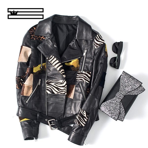 

Shuanggun 2019 heep kin coat women dermi heep leather pring and ummer new fa hion leather clothing autumn and winter 004