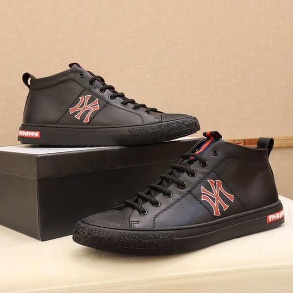 

q9 fashion luxury casual men shoes outdoor sports running travel men shoes original box packaging fast delivery, Black