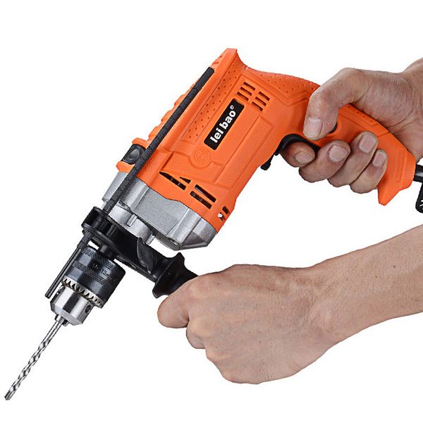 

electric impact hammer drill rotary 220v 750w 3000r/min household diy auxiliary handle pistol impact drill power tools