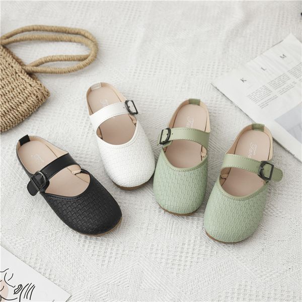 

cover toe shoes low ladies' slippers slipers women slides 2020 flat pu fashion basic rubber female shoes, Black