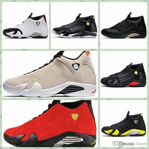 

j014ha women retro 14s outdoor shoes for sale j14 white purple bred black toe aj1s4 boys girls youth kids casual sneakers jumpman