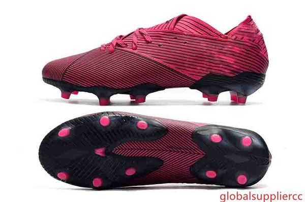 

original lace up youth nemeziz messi 19.1 fg football boots dark script inner game firm ground soccer cleats shoes