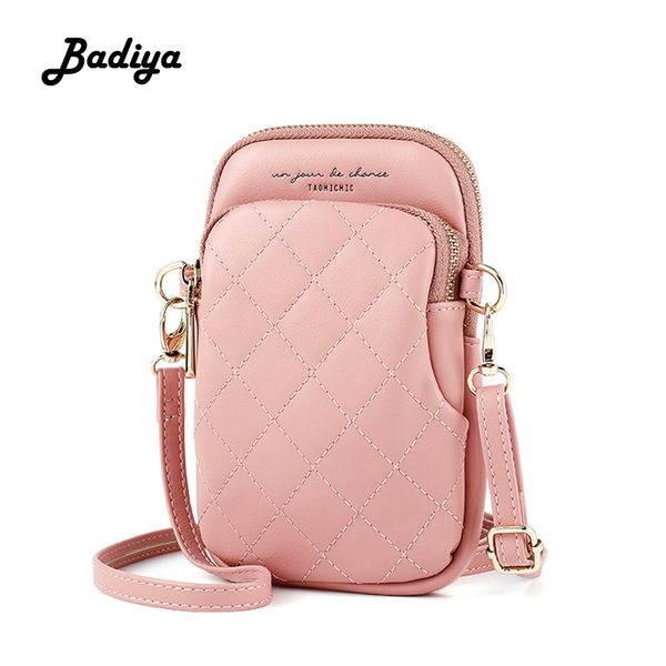 

women messenger bag pu leather multifunction phone coin card purse crossbody bag new trendy design brand ladies shoulder