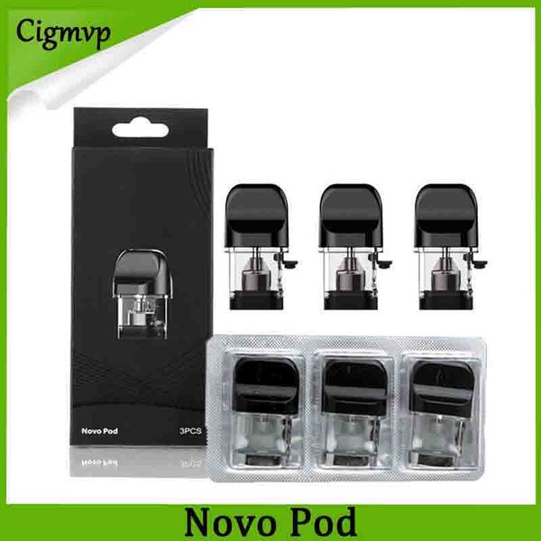 

Novo pod Kit Сменные картриджи Vape 2 мл Многоразовые пустые картриджи для контейнеров для Novo Pod Vape Pen Kit