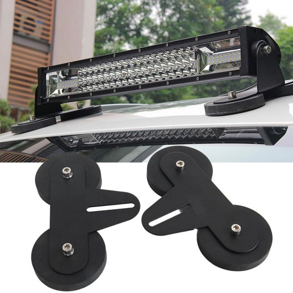 

powerful car roof magnet led light bar lamp holder magnets barra led lightbar hood roof mounting bracket magnetic sucker mounts