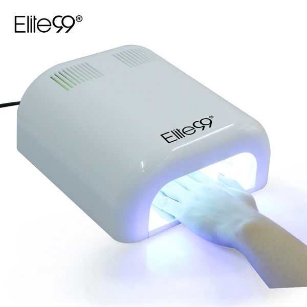 

elite99 36w nail dryer timing 90s 120s curing lights curing nail gel polish lamp uk / us charger art manicure tool
