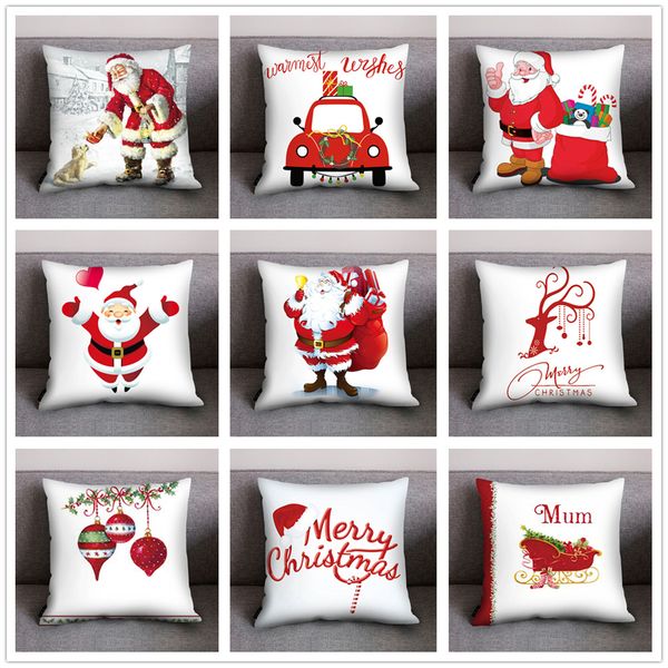 

cushion cover print pillow case polyester sofa car home decor cojines decorativos para sof decorative pillows coussin decoratif