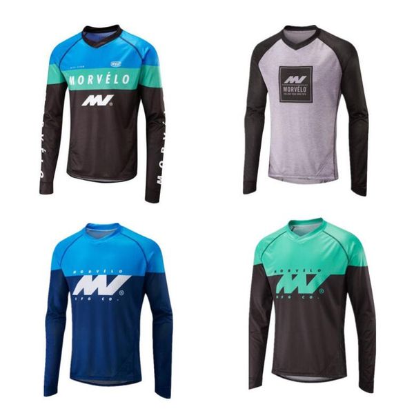 

morvelo downhill clothing mountain bike cycling clothing jacket summer off-road motorcycle clothing uniforms custom
