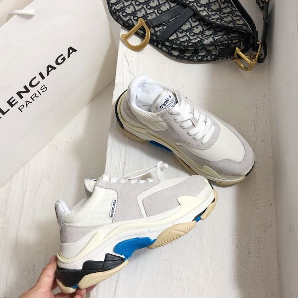 

fast delivery original fashion luxury platform men and women shoes wild vintage casual sports shoes men and women running shoes 02, Black