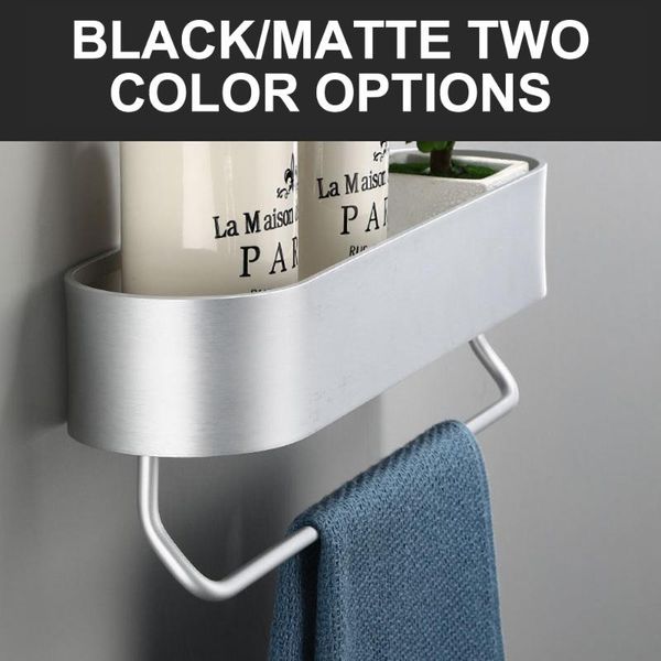 

bathroom shelves wall mount shelf rack bath shower storage organizer caddy holder kitchen accessories