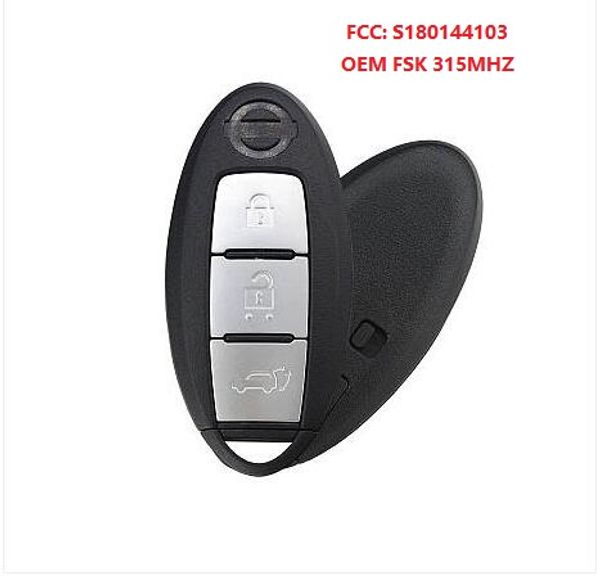 

keyecu oem для x-trail замена замками remote smart key fob s180144103