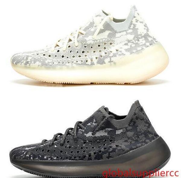 

men women sport running shoes v3 kanye west alien black glow clay beluga fashion mens trainers sports sneaker size 36-45