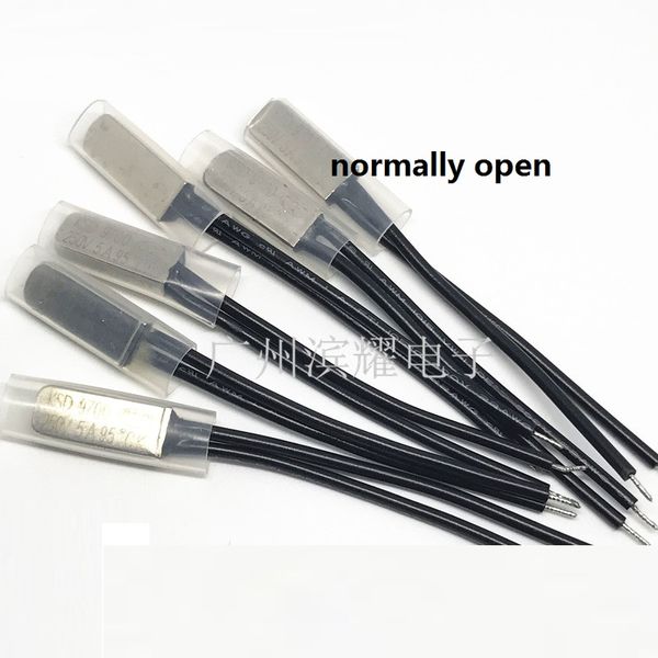 

ksd9700 40 degrees -120 degrees 5a250v normally open temperature control switch metal shell