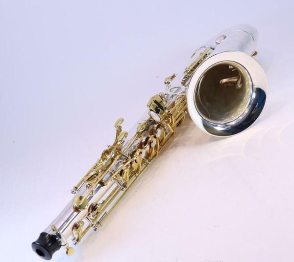 

jupiter model jts-1100sg intermediate tenor saxophone bb tune silver plated sn yf01860 display model with accessories