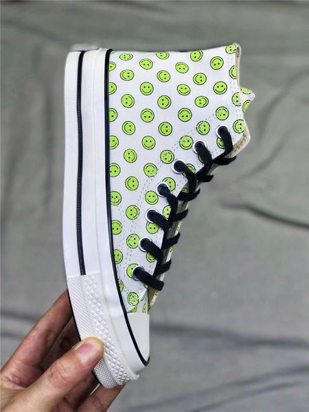 

2020 new gao bang flowers technical canvas shoes high obliqueshoes2290, Black;red