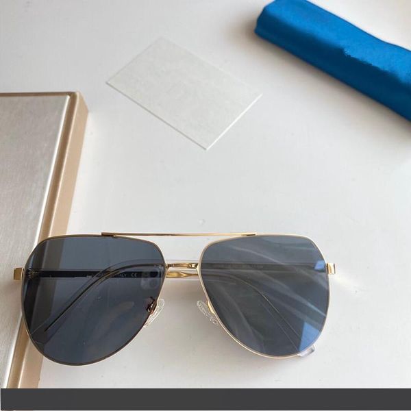 

0920 new designer sunglasses fashion pilot frame glasses retro trend style candy color lens eyewear uv400 protection with box, White;black