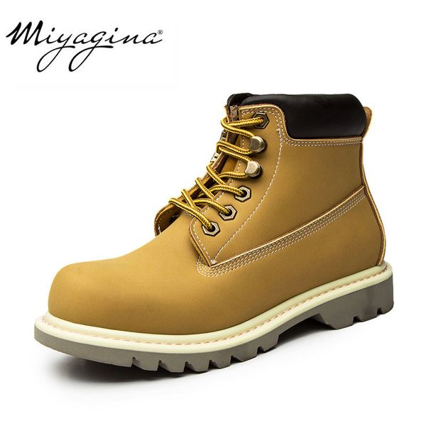 

miyagina 2019 boots women leather shoes for spring boots shoes woman fashion genuine leather botas mujer female ankle, Black