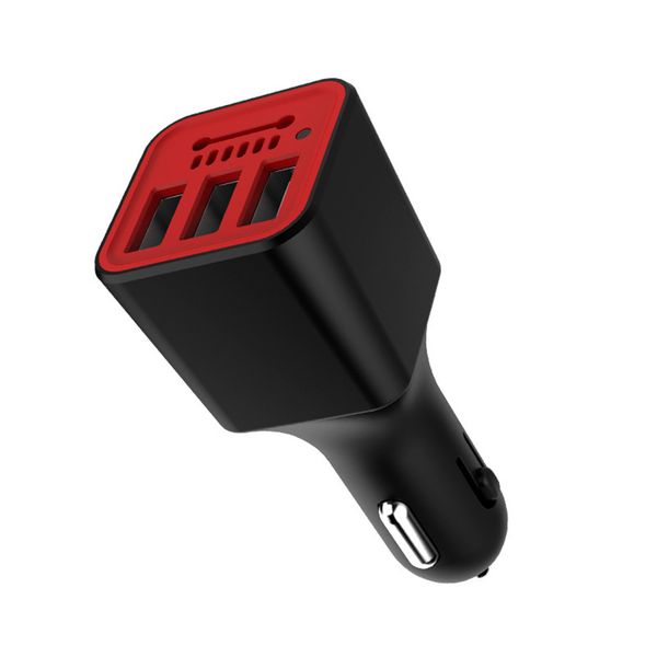 

multifunctional adapter car charger lighter socket oxygen generator cleaner negative ion ionizer vehicle 3 usb port air purifier