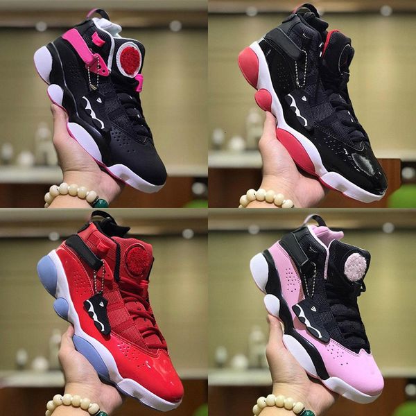

6 6s six rings mens basketball shoes cool grey concord bred green ice gym red space jam men women classic authentic sports sneakers