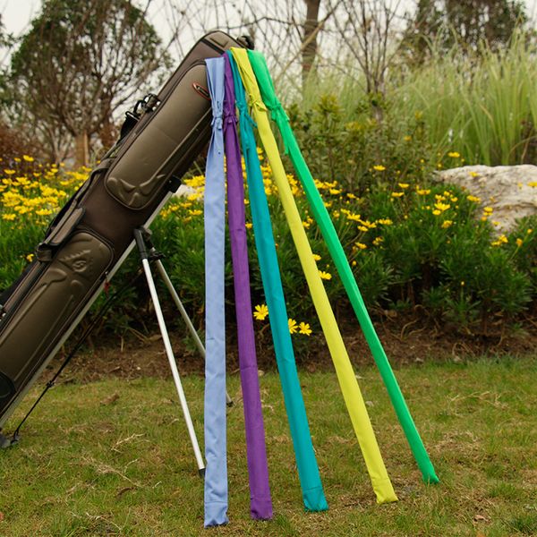 

cotton fishing rod sleeve cover case fishing pole bag storage case cotton cloth rod sleeve