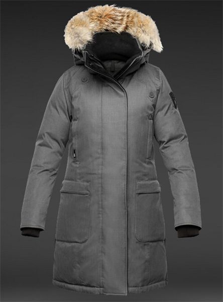 

outerwear women's down jackets jacket women canada femme doris down coat parka parka winter quality new womens goose merideth high lbjw, Black